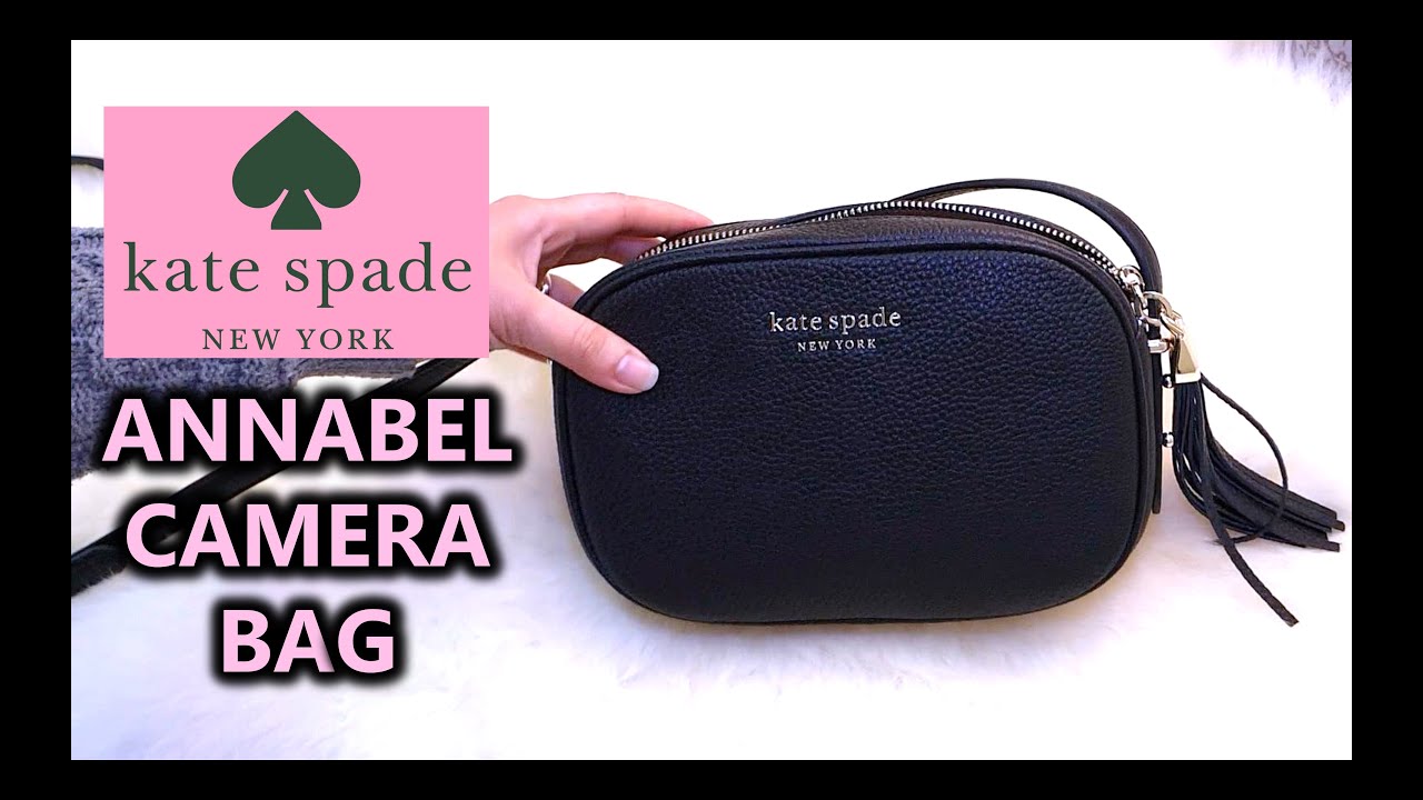 KATE SPADE ANNABEL CAMERA BAG | FIRST IMPRESSIONS | HANDBAG REVIEW - YouTube