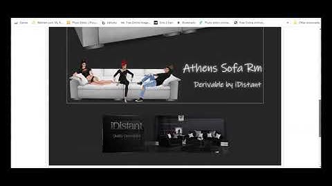 RECOLORING MODERN FURNITURE ON IMVU USING GIMP