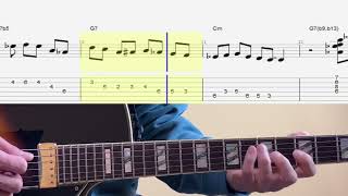 Minor Blues In Cm - Jazz Exercise