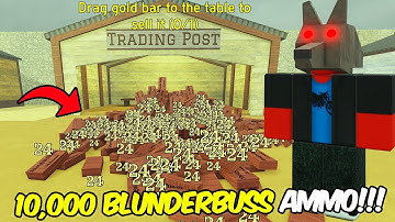 I Bought 10,000 Blunderbuss Ammos to Kill Every Zombies In Dead Rails!