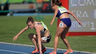 Abbey D'Agostino- BEFORE her historic race