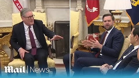 Starmer and JD Vance clash over free speech in Europe and the UK