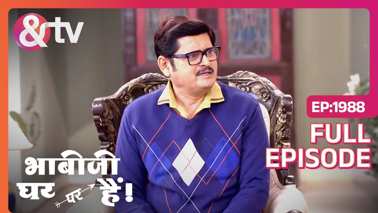 Tiwari Ji क्यों शर्मिंदा है ? |Bhabi Ji Ghar Par Hai -Full Ep 1988-15-Dec-23|Tiwari Ji|@And TV