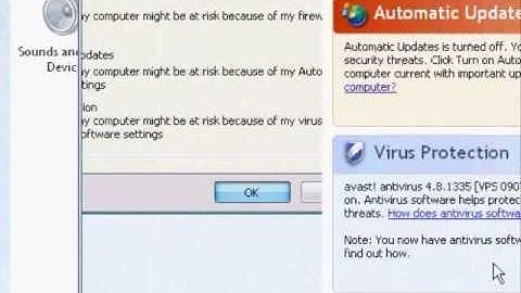 How To Disable Windows Security Alerts