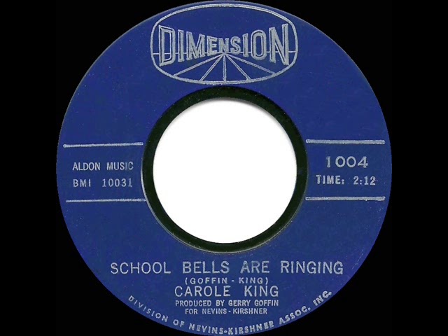 Carole King - School Bells Are Ringing