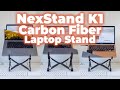The best laptop stand carbon fiber k1 by nexstand for remote workers  digital nomads 2023