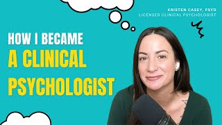 How I Became a Psychologist