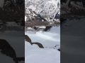 Лавина в Кабардино-Балкарии Чегет 03.03.2017 вид сверху