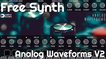 Free Synth - Analog Waveforms V2 by Samplescience (No Talking)