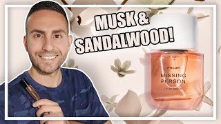 PHLUR Missing Person Fragrance Review! | MUSK & SANDALWOOD Scent for Men and Women!