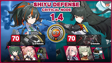 【Zenless Zone Zero】NEW 1.4 Shiyu Defense: Critical Node 7 | Zhu Yuan & Miyabi (S-Rank)