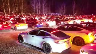 Tesla Light Show World Record  Finland