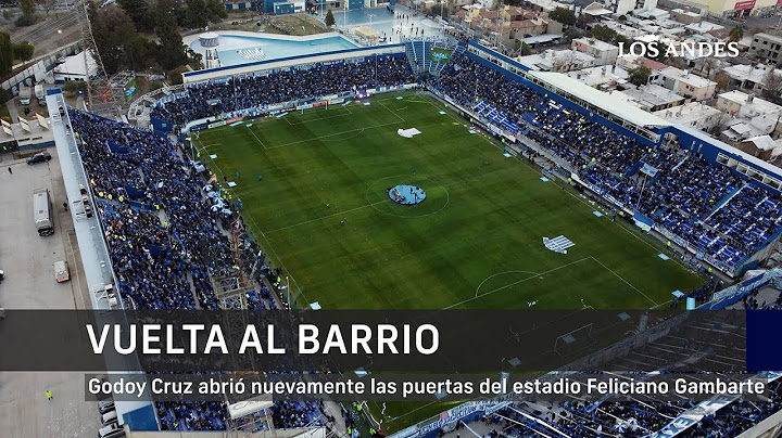 Vuelta al barrio. Después de 20 años, Godoy Cruz abrió otra vez las puertas del Feliciano Gambarte.