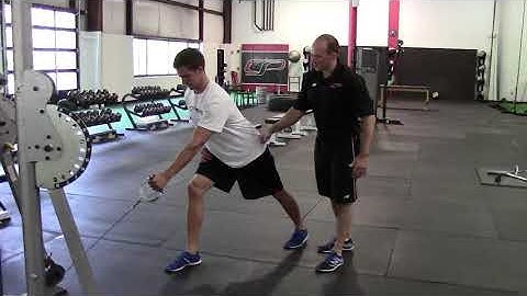 HighPerformanceHandbook.com: Split-Stance Low Cable Row