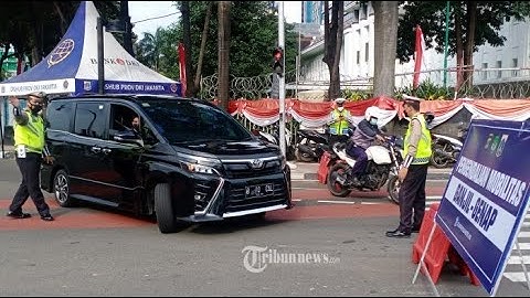 Polisi Pertimbangkan Sanksi Tilang Pelanggar Aturan Ganjil-genap Jika PPKM Level 4 Diperpanjang