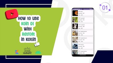 #3 How to use Koin DI with Retrofit in Kotlin