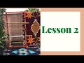 تعليم المنسج إنشاء النيرة Carpet Weaving Course-2