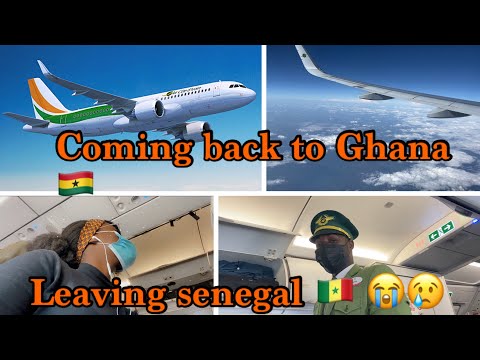 Flight journey from Senegal ?? to Ghana ??||flight experience||Air Côte d’Ivoire ✈️