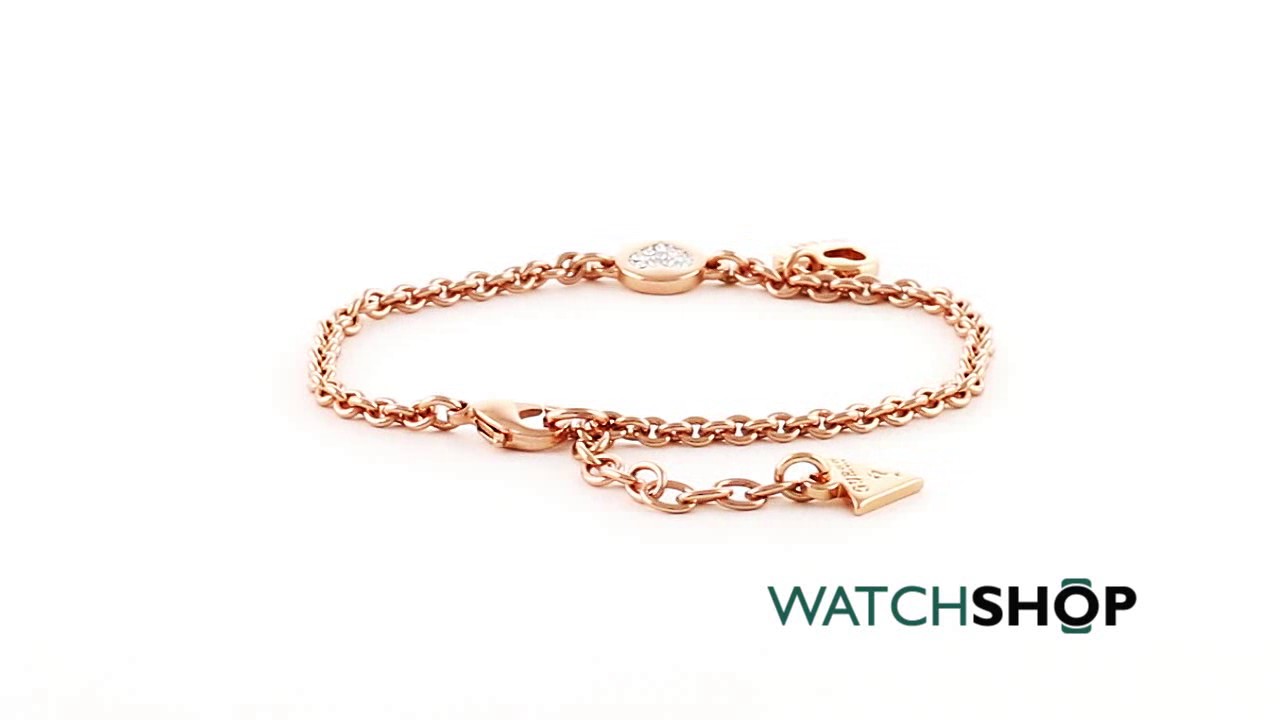 Guess heart bracelet rose gold Clearance