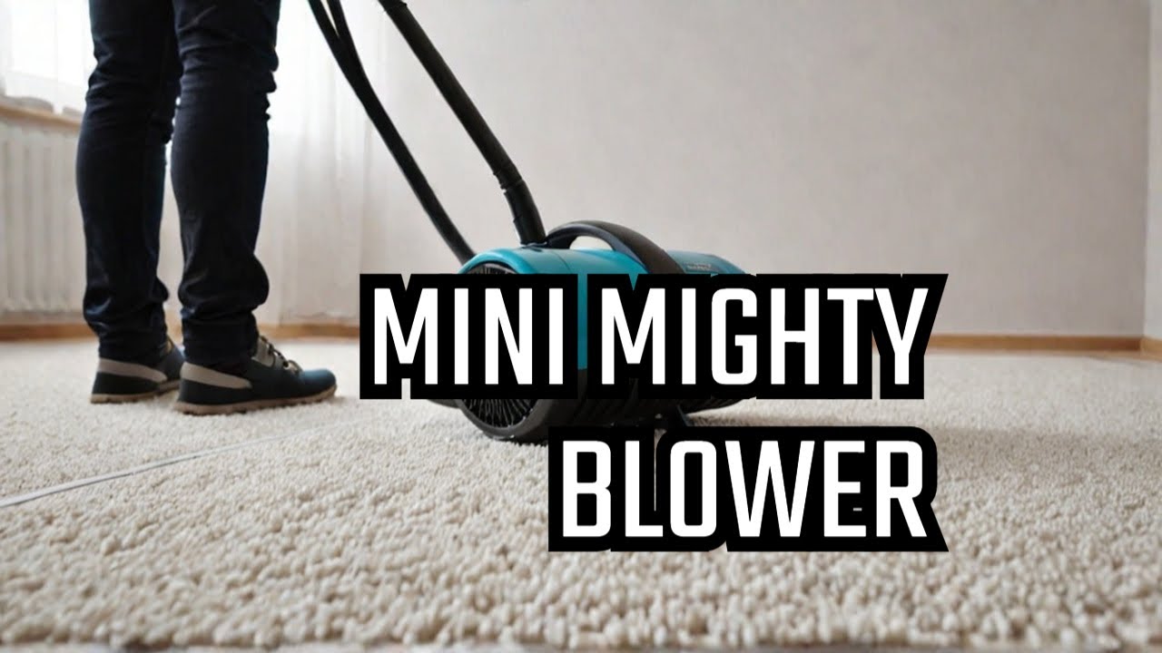 XPOWER Mini Mighty Air Mover Review: Ultimate Solution for Water Damage & Floor Drying!