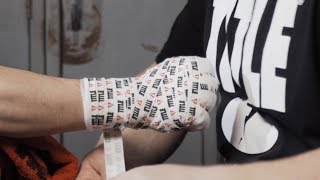 Cutman Basics: Boxing Hand Wrap StepByStep  TITLE Boxing  Hand Wrapping Tutorial