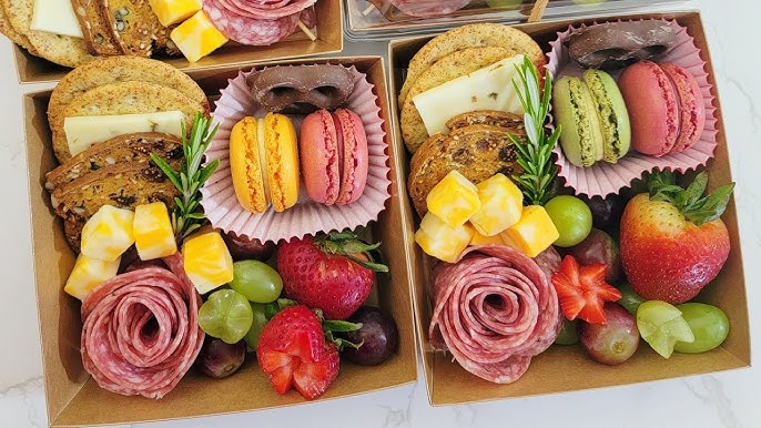 Individual Charcuterie Boards To-Go Summer Edition 