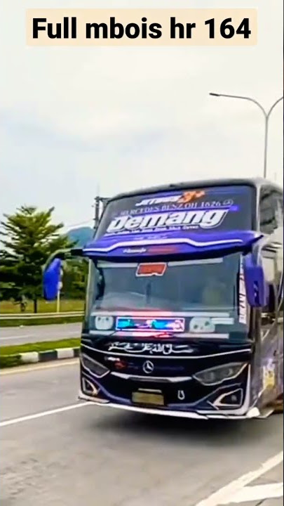 bus Haryanto HR 164 Demang