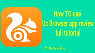 Uc Browser app review full tutorial screenshot 5