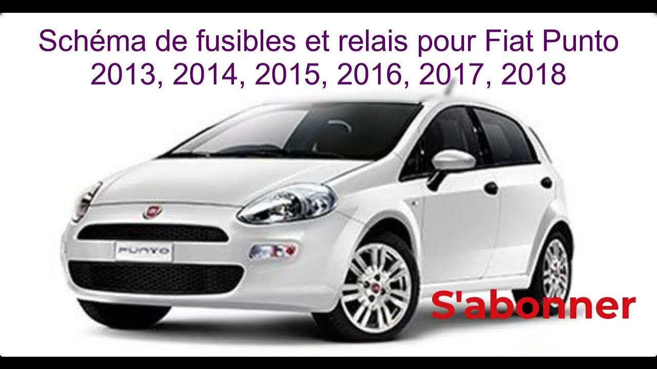 Schéma de fusibles et relais pour Fiat Punto, 2013, 2014, 2015, 2016, 2017, 2018 YouTube