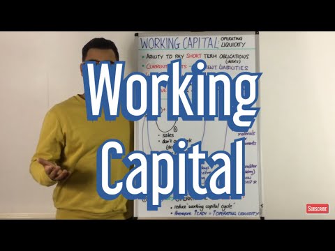 वीडियो: कार्यशील पूंजी एक स्तरीय व्यवसाय क्या है?