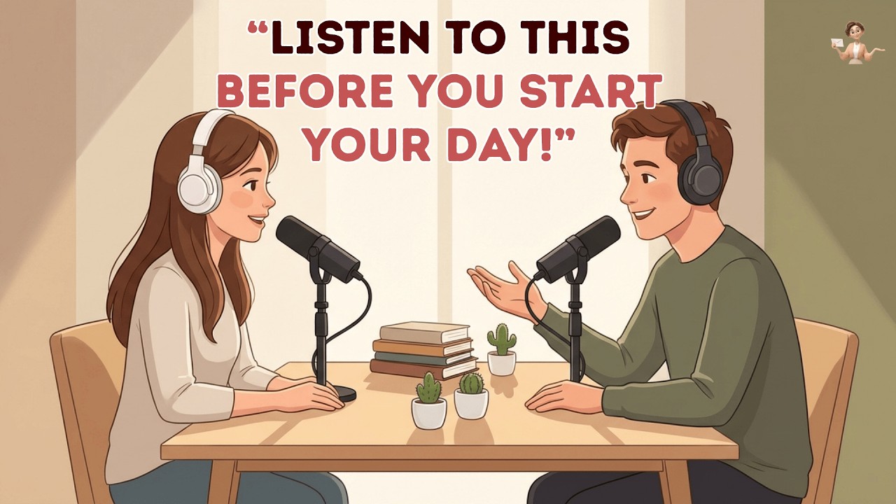 English Podcast For Easy English Conversation | Build Confidence & Fluency Fast! Morning Motivation