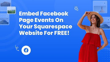 How to embed Facebook page events on Squarespace?