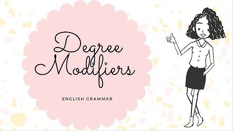 Degree modifiers with comparative adjectives