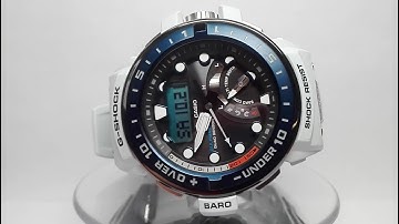 Casio G-Shock GWN-Q1000-7AER Gulfmaster watch video 2017