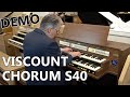 Viscount chorum s40 orgel demo  jo.eheer