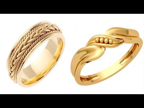 Buy Big Size One Gram Gold Plated Plain Finger Ring Design for Daily Use