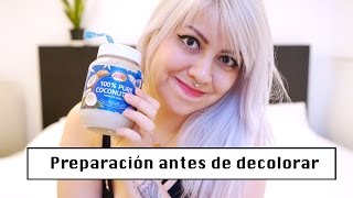 Como preparar el cabello para la decoloración - Como decolorar el cabello en casa en 4 pasos