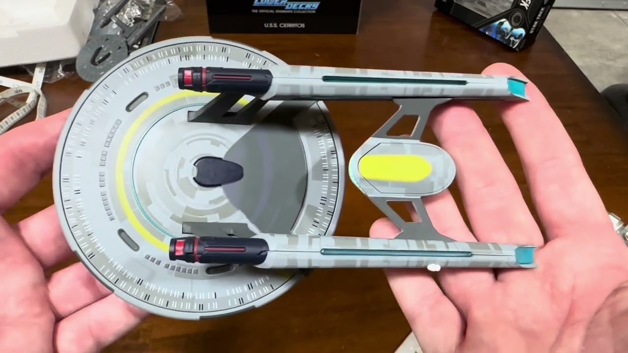 Eaglemoss USS Cerritos NCC 75567 Lower Decks mid size master