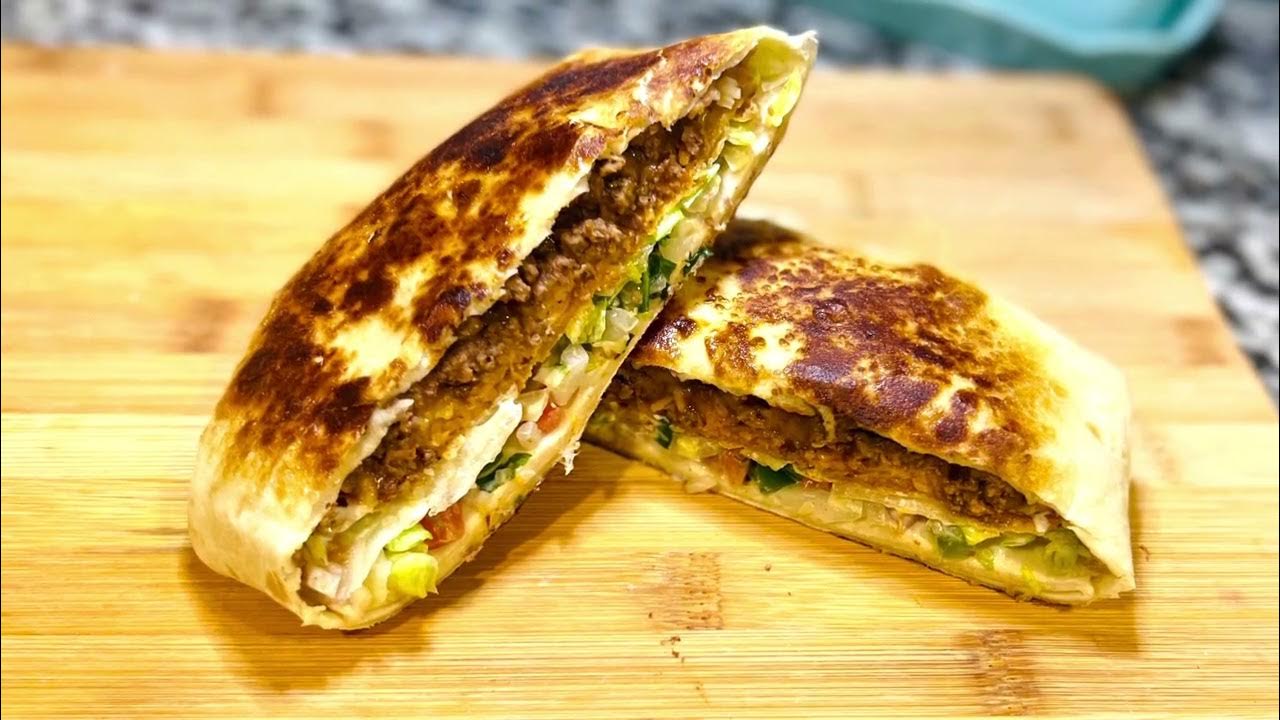 Taco Bell Crunch Wrap Supreme & Refried Bean Recipes YouTube