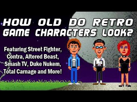 How Old Do Retro Game Characters Look?