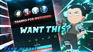 MEP - Group Outro Preset [AMV/EDIT] || Under 5MB ALIGHT MOTION PRESET📱
