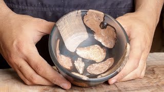 Crafting a Stunning Epoxy Resin Driftwood Bowl