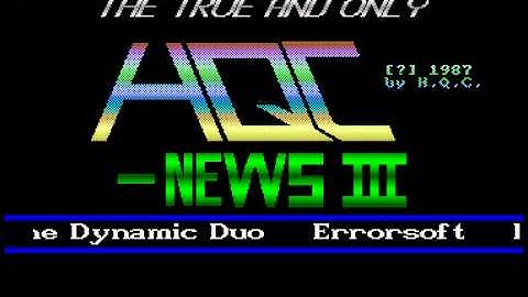 HQC - News Intro 3 - Amiga Intro
