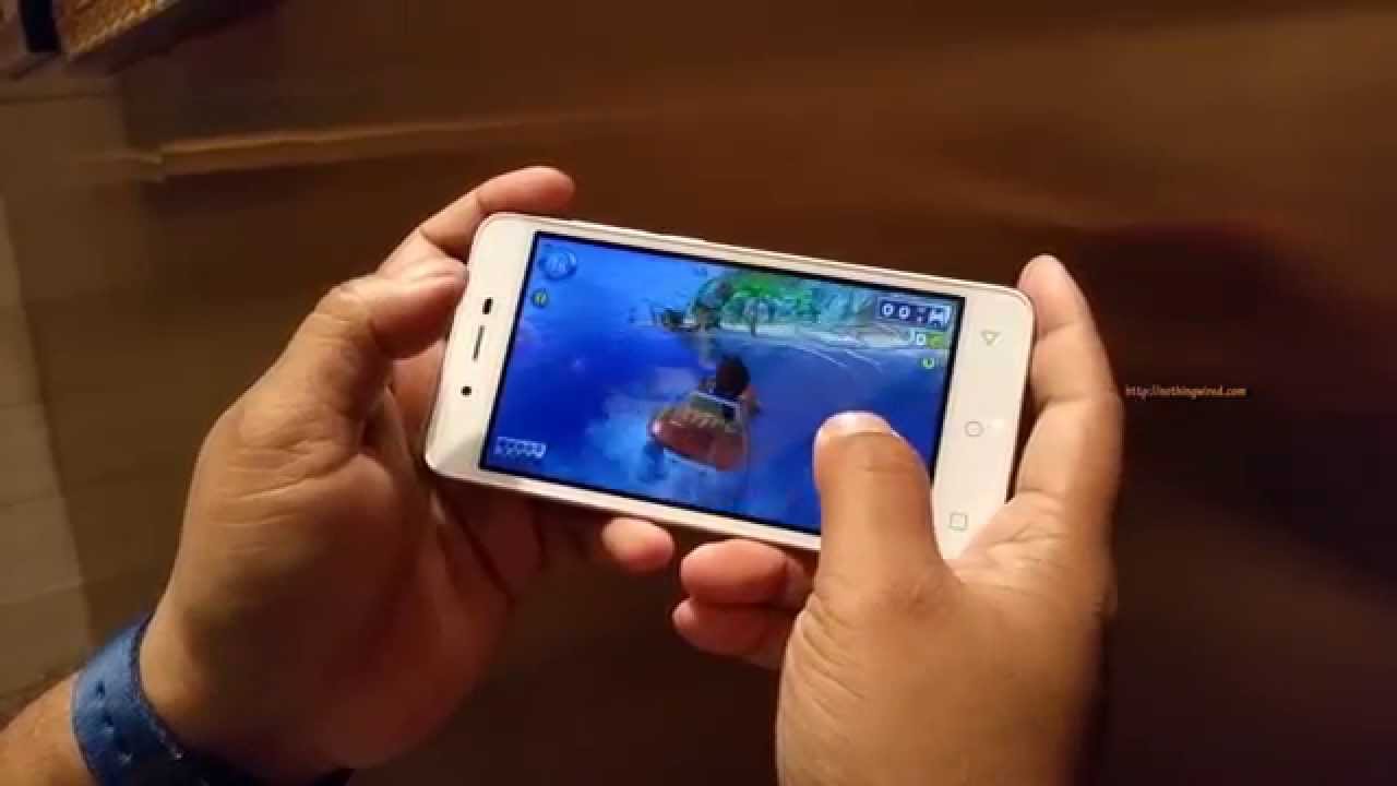 Micromax Canvas Spark Q380 Review: Gameplay Fruit Ninja, Beach Buggy Blitz