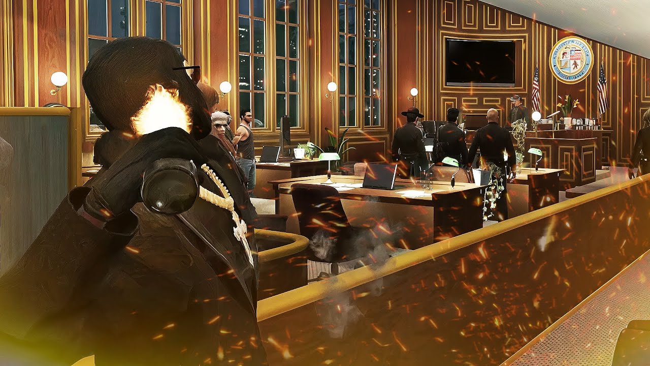 Мистер К. поджигает здание суда! | ProdigyRP 2.7