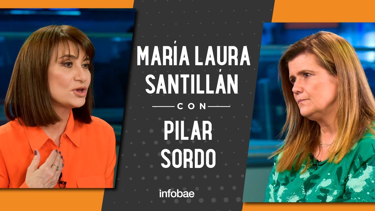 Pilar Sordo con María Laura Santillán: 