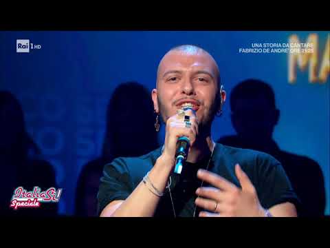 Marco Sentieri canta "Billy Blu" - Sanremo Giovani a ItaliaSì! 16/11/2019