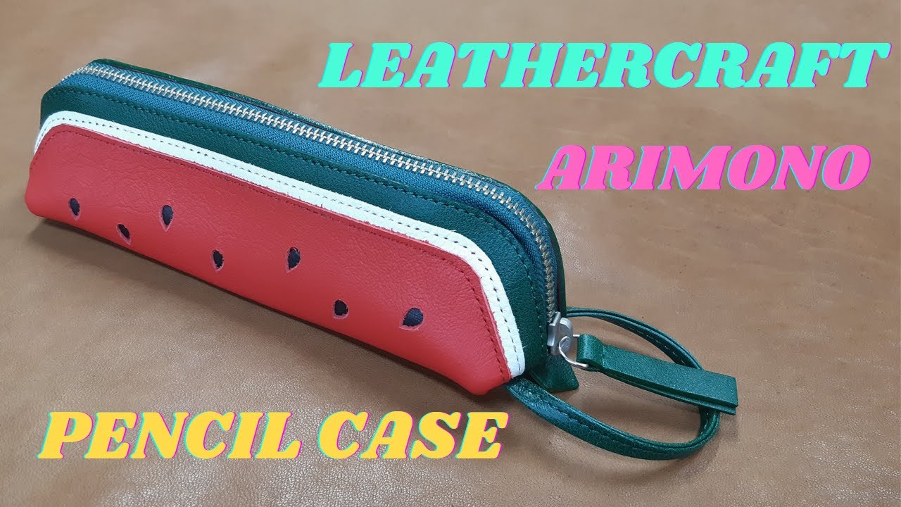 Leather Craft]レザークラフト『ARIMONO Pencil case』レザーペン