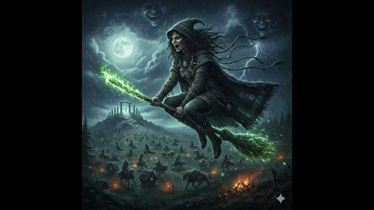 Nocna Furia (Sabat) – Slavic Speed Folk Metal | Official Lyric Video