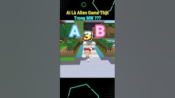 Ai Là Alien Game Thật Trong Mini World ??? #aliengame #miniworld #shorts #short
